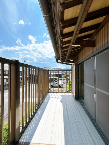 リフォーム中古戸建　安八郡神戸町大字加納　昭和56年築のバルコニー