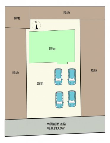 リフォーム中古戸建　安八郡神戸町大字加納　昭和56年築の区画図