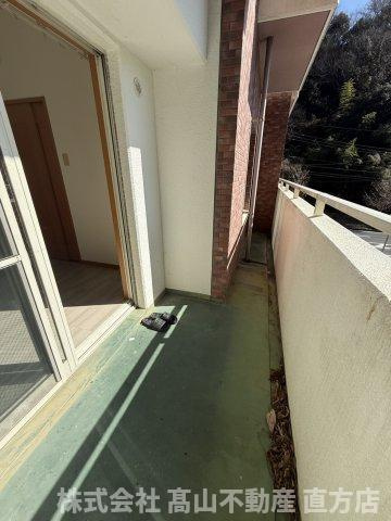 プリンス二番館のバルコニー