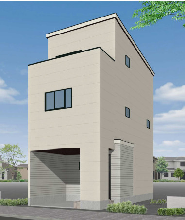 【外観パース】 | 明石市大久保町江井島（全１）新築