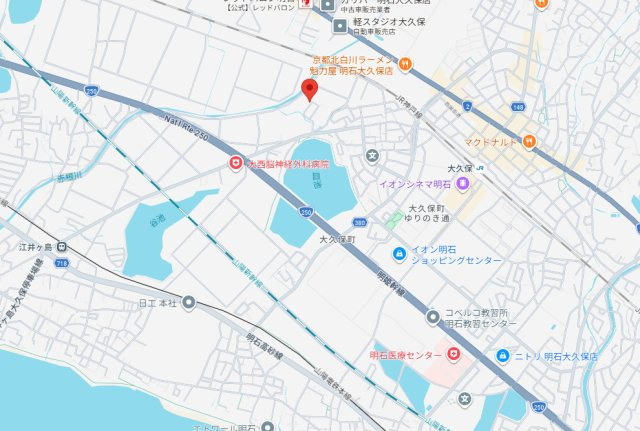 明石市大久保町江井島（全１）新築の地図