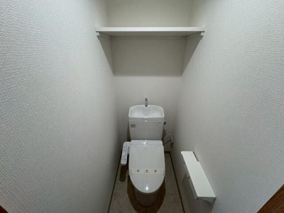 【トイレ】 | レピュア東大島駅前レジデンス | 落ち着いた色調のトイレです