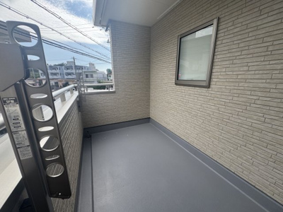 【バルコニー】 | 豊見城市我那覇（全3棟）1号棟 | 1号棟　インナーバルコニー♪