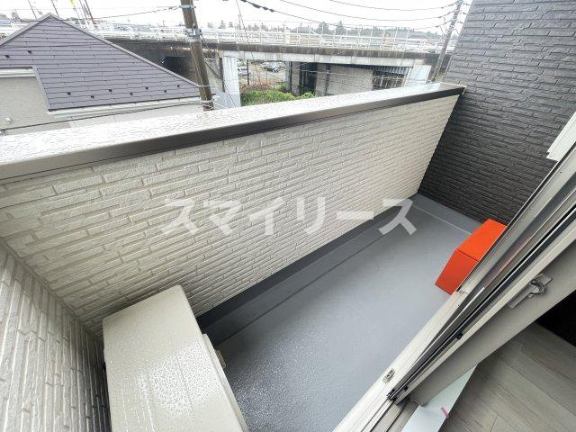 ジーメゾン我孫子青山台のバルコニー