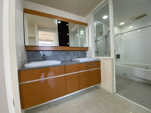 アイランドタワースカイクラブ　Ａ棟の洗面所