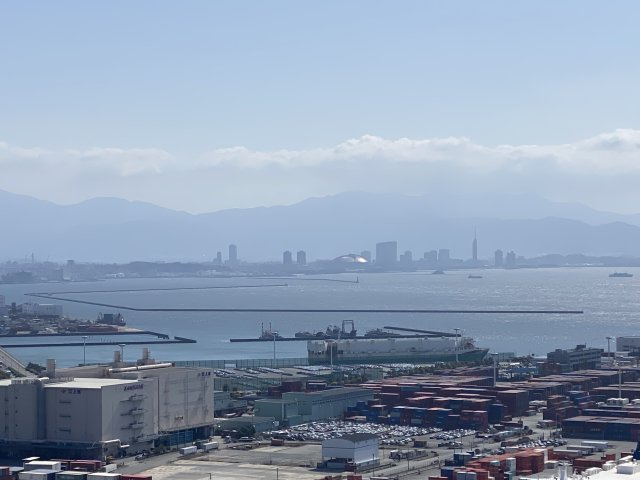 アイランドタワースカイクラブ　Ａ棟の展望|西側眺望