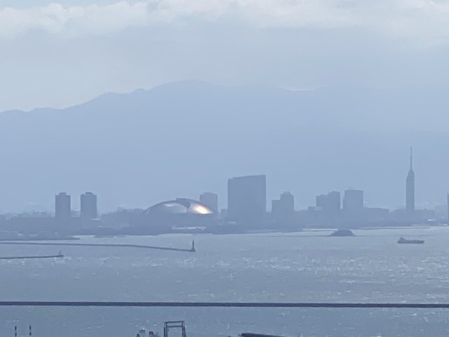 アイランドタワースカイクラブ　Ａ棟の展望|西側眺望