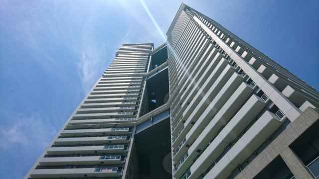 アイランドタワースカイクラブ　Ａ棟の外観