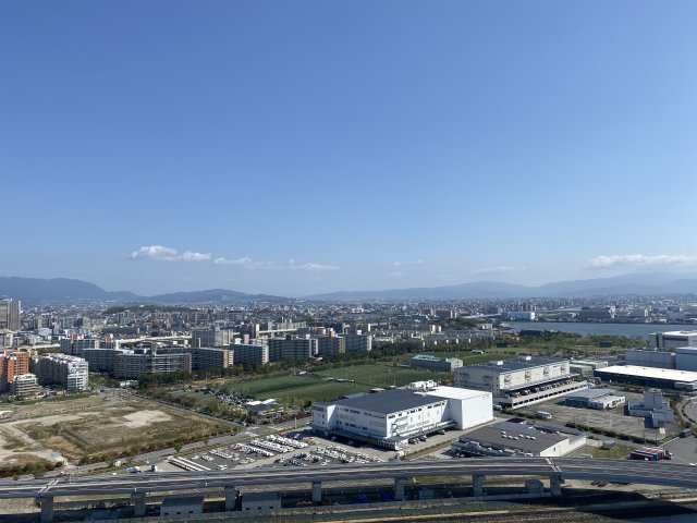 アイランドタワースカイクラブ　Ａ棟の展望|南側眺望