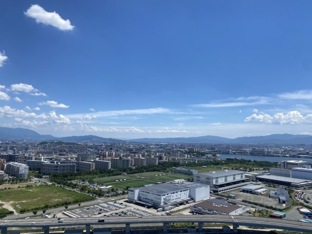 アイランドタワースカイクラブ　Ａ棟の展望|南側眺望