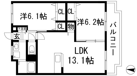 【間取り】