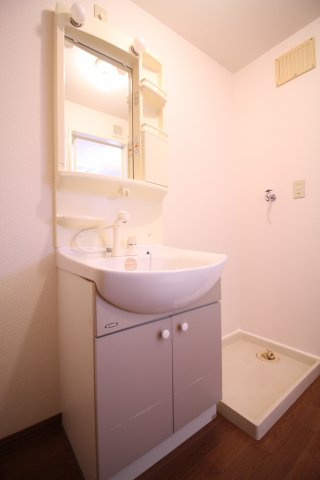 クレールプラザ立花B棟の洗面所