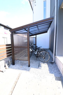 【駐車場】 | 真岡市高勢町4LDK中古住宅