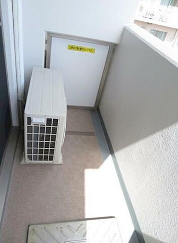 日神デュオステージ新宿若松町のバルコニー