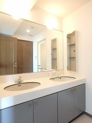 【独立洗面台】 | リズムタワーⅡ | 洗面ボウル２つ付き♪