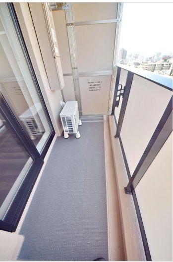 ザ・パークハビオ本郷菊坂のバルコニー|※同タイプ別室参考写真です。