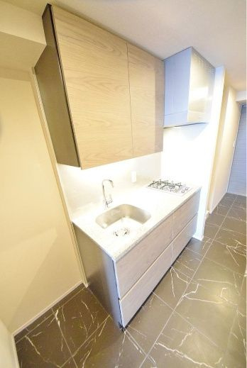 ザ・パークハビオ本郷菊坂のキッチン|※同タイプ別室参考写真です。