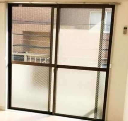 メディア武蔵関のバルコニー