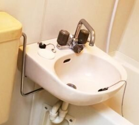 メディア武蔵関の洗面所