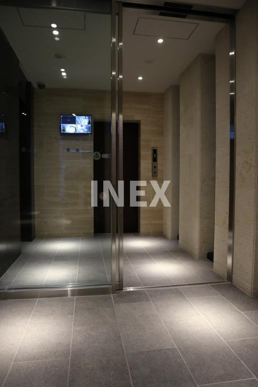 横浜市港北区新横浜３丁目の賃貸マンションのロビー