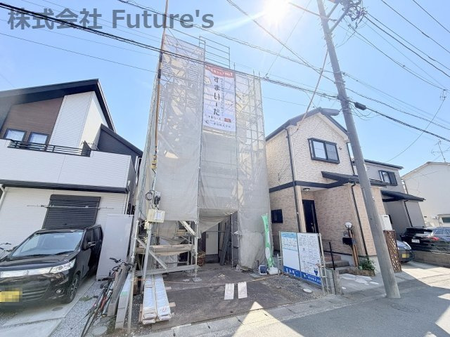 三郷市戸ケ崎　新築戸建　全1棟の外観|現地の写真になります。