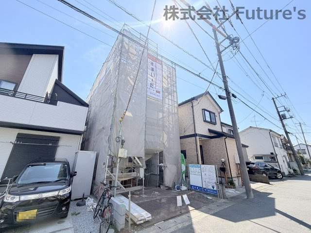 三郷市戸ケ崎　新築戸建　全1棟の外観|現地の写真になります。
