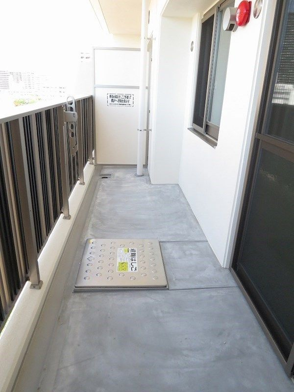 フェリースヴィダ福島のバルコニー