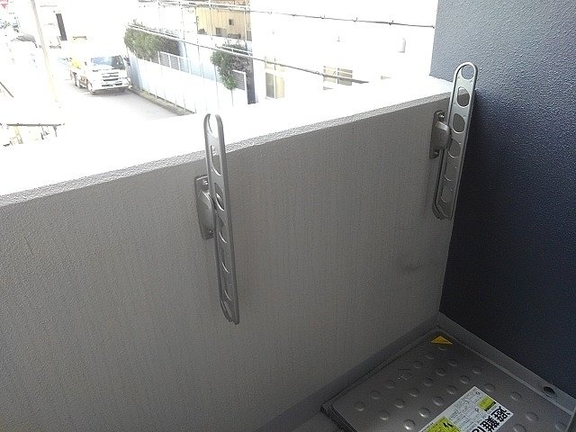 カーサクレインフィールドのバルコニー