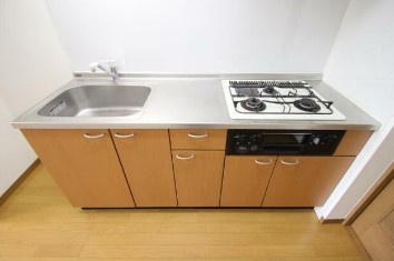 【キッチン】 | すずらんマンション | システムキッチン。