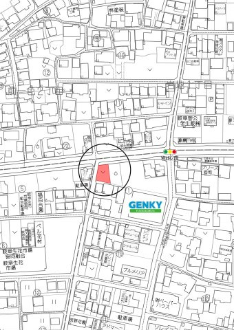 土地　岩地2丁目の地図