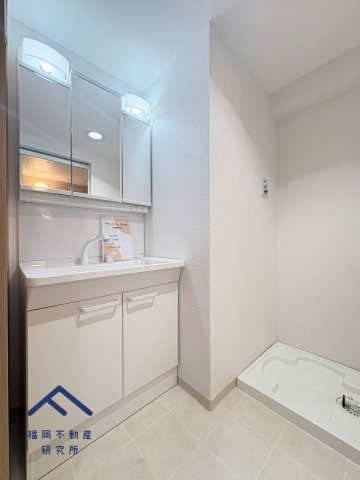 スカイハイツ五条の独立洗面台