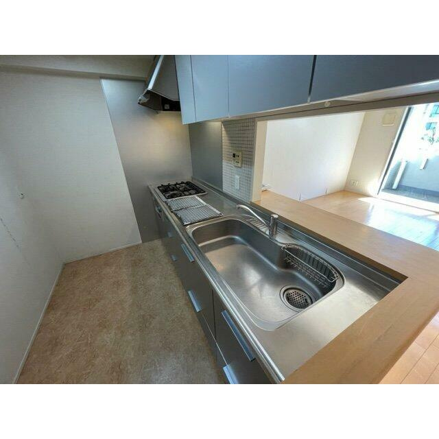 横浜市保土ケ谷区境木本町の賃貸マンションのキッチン|人気のカウンターキッチン♪