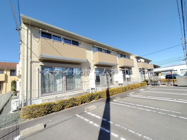 グランドソレイユA棟の外観