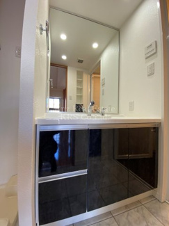 【洗面所】 | リーガル四ツ橋立売堀Ⅱ | 大きな鏡のシャンプードレッサー！