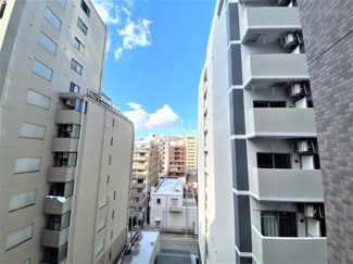 【展望】 | リーガル四ツ橋立売堀Ⅱ | 8階北向きバルコニーからの景色です！