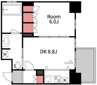 【間取り】 | リーガル四ツ橋立売堀Ⅱ