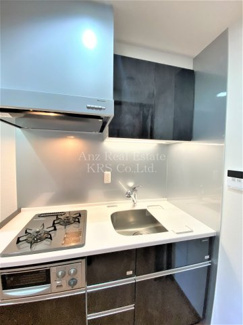 【キッチン】 | リーガル四ツ橋立売堀Ⅱ | 2口ガスキッチンで楽しくお料理♪グリル付！収納たっぷり！