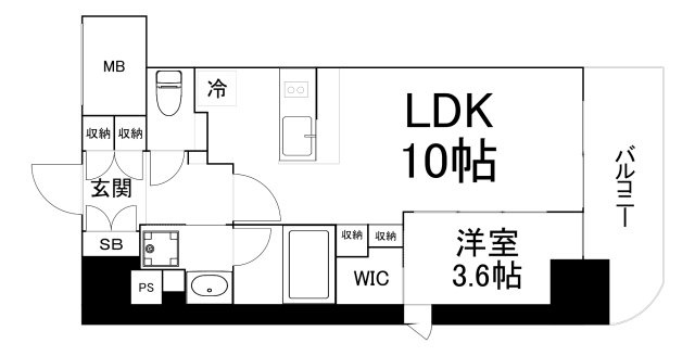 【間取り】 | コンフォリア・リヴ北浜淡路町
