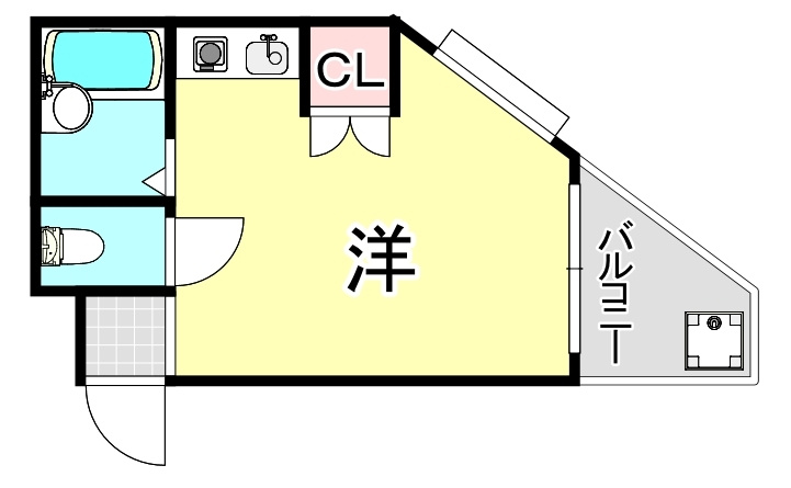 レジデンス伊川谷の間取り