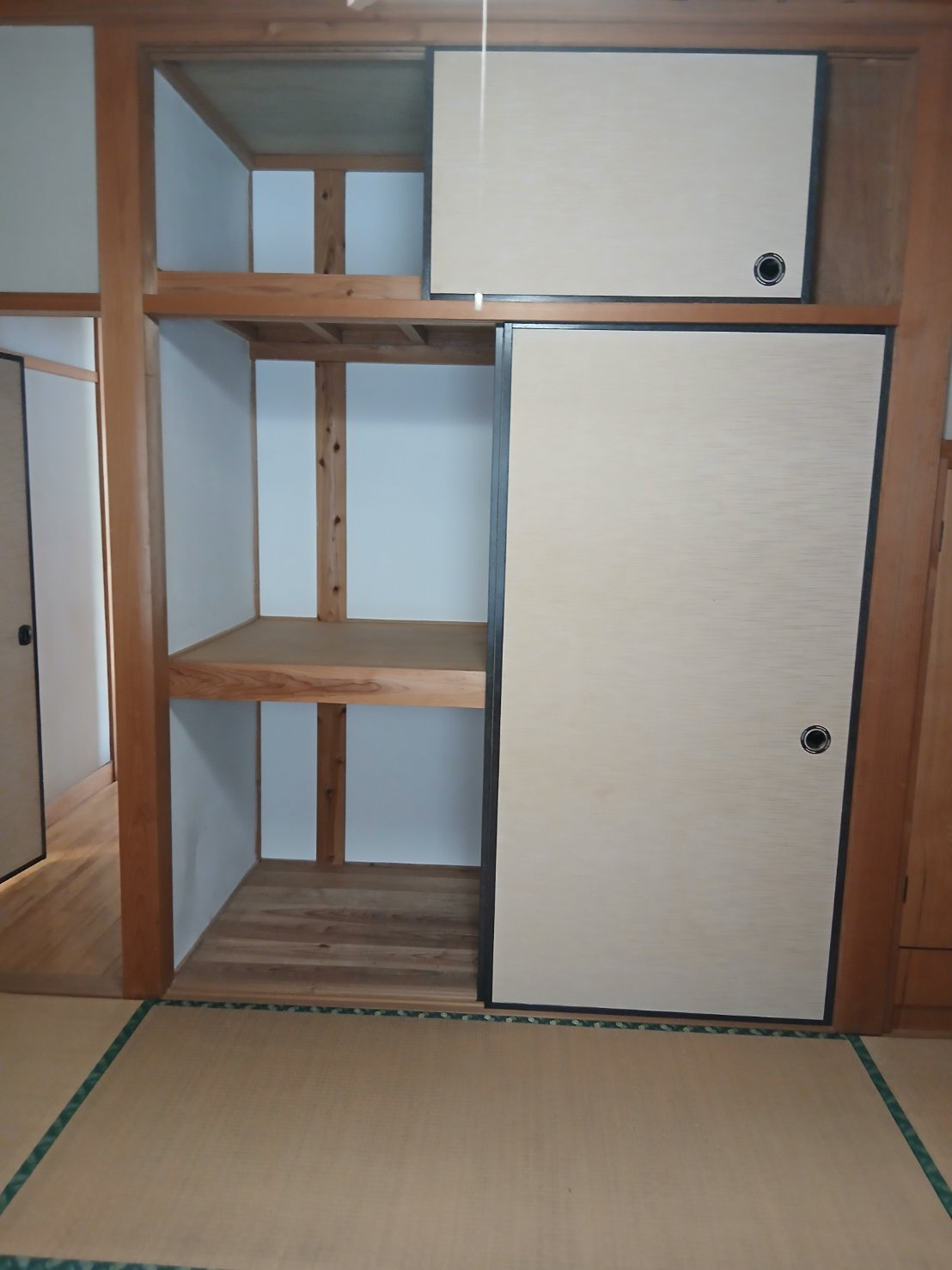 田中六田貸家の収納|和室にも広々収納がございます。
