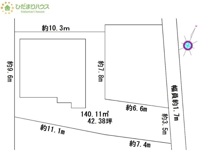 【区画図】 | 取手市取手３丁目　中古戸建 | 新取手駅徒歩6分で通勤・通学も安心です(*^^*)