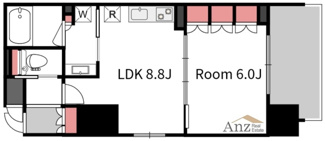 【間取り】 | リーガル南堀江