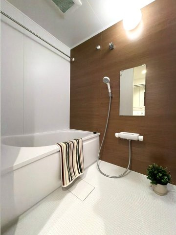 東カン中の島パークサイドマンションの浴室