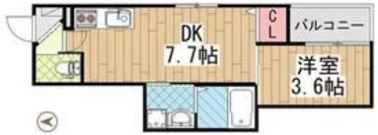 DEARKINDAIの間取り