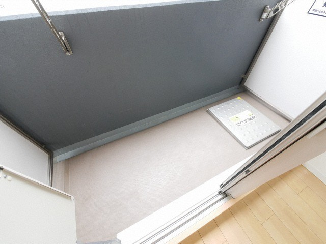 グランパシフィック花園北のバルコニー