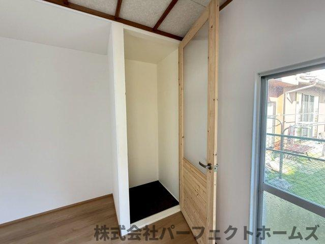 招提中町1丁目戸建の収納|収納のためのスペースです