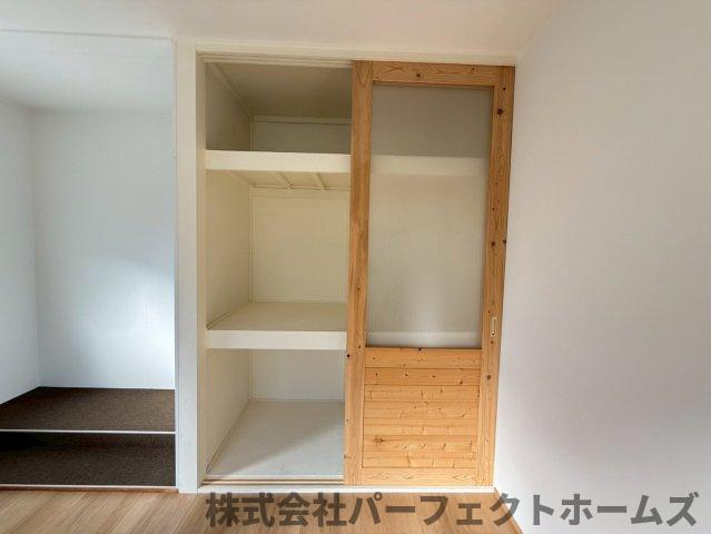 招提中町1丁目戸建の収納|たっぷりとした収納スペースです