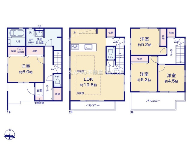 ケイアイグレイス清明山2期の間取り