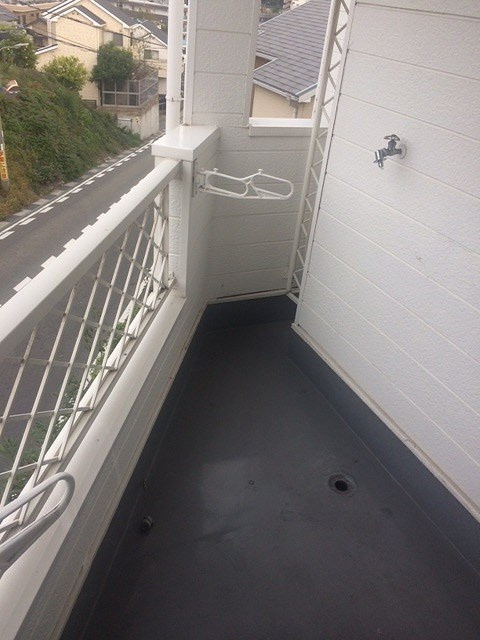 レジデンス伊川谷のバルコニー