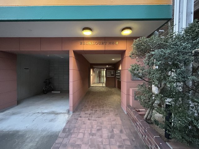 ブロスコート六甲Ⅱのエントランス